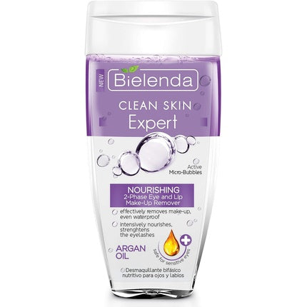Bielenda Clean Skin Expert Nourishing 2-Phase Eye and Lip Make-Up Remover