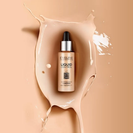 Eveline Liquid Control HD Longstay Mattifying Primer 32ml 010 Light Beige