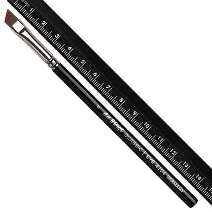 Da Vinci Eyebrow Brush for Eyebrow Gel and Powder Vegan Synthetic Fiber Size 8 Handmade in Germany