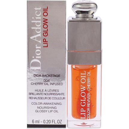 Christian Dior Dior Addict Lip Glow Oil 004 Coral Women Lip Oil 0.2oz 6ml