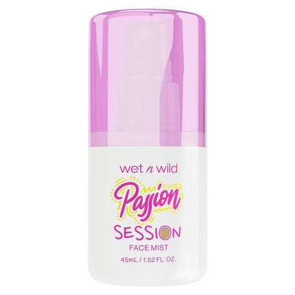 wet n wild Face Mist Wild Crush Passion Collection 3-in-1 Face Primer Mist Setting Spray and Refresher with Chamomile and Cucumber Extract and Green Tea Extract Passion Session Fixing Spray Passion Session