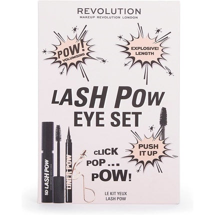 Makeup Revolution Lash Pow Eye Set Mascara and Eyeliner