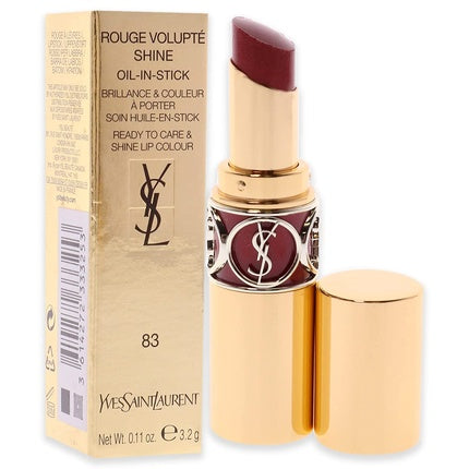 Yves Saint Laurent Rouge Volupte Shine Lipstick 83 Rouge Cape 4.5g