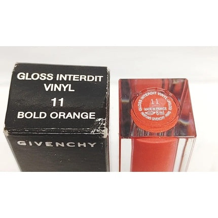 Givenchy Gloss Interdit Vinyl N°11 Bold Orange Lip Color