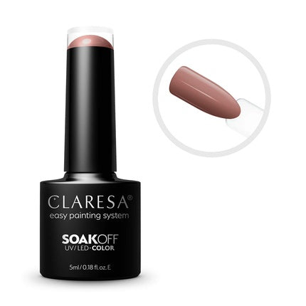 Claresa Soak Off Uv/Led Brown Hybrid Nail Polish 302 5g