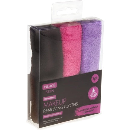 Nuage Makeup Removing Cloths Sensitive Skin - Pack of 3