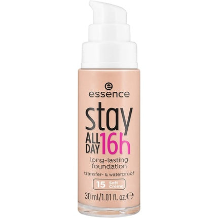 Essence Stay All Day 16h Long-Lasting Foundation 15 Soft Cream