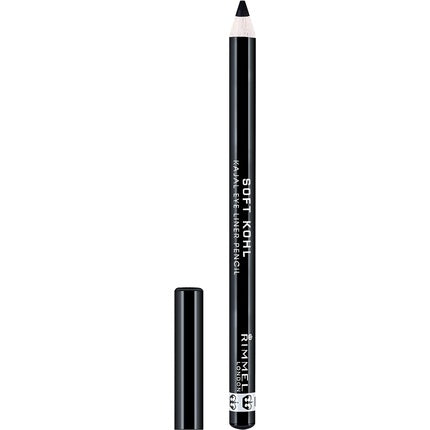 Rimmel London Soft Kohl Smudge-Proof Eyeliner Pencil Jet Black 1.2g