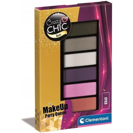 Crazy Chic Makeup Palette Party Queen Clementoni