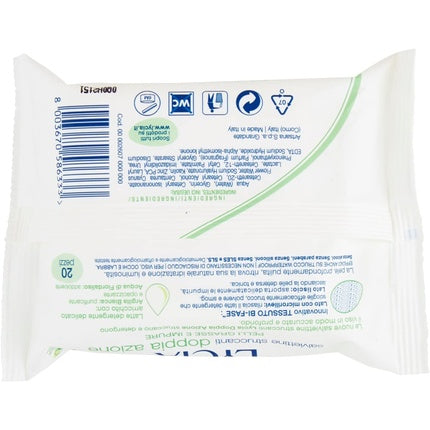 Purifying and Cleansing Makeup Remover Wipes for Oily Skin 20 Pieces