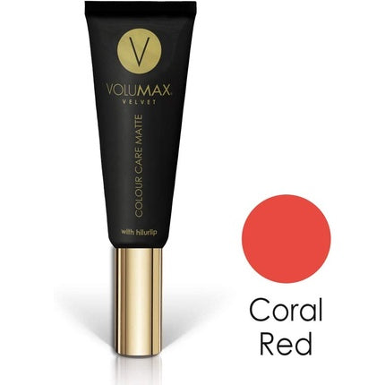Volumax Velvet Matte Lipstick Volume and Hydration Coral Red