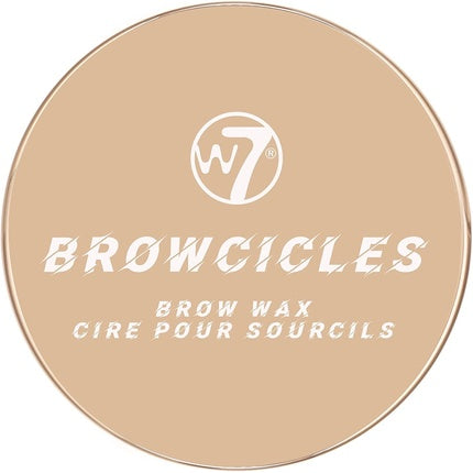 W7 Browcicles Clear and Long-Lasting Eyebrow Wax with Strong Hold Formula - Cruelty Free and Vegan Brow Makeup