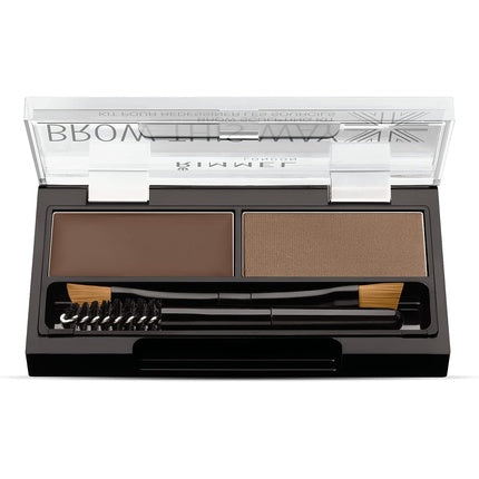 Rimmel London Brow This Way Eyebrow Powder Sculpting Kit 1.3g Medium Brown