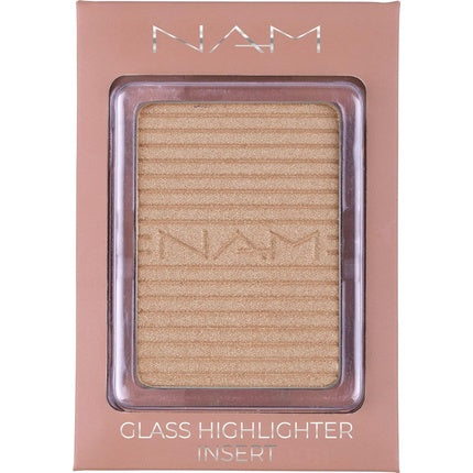 NAM Makeup Glass Highlighter Insert in a Blister NR 2 Neutral Light 6g 0.21 Ounce