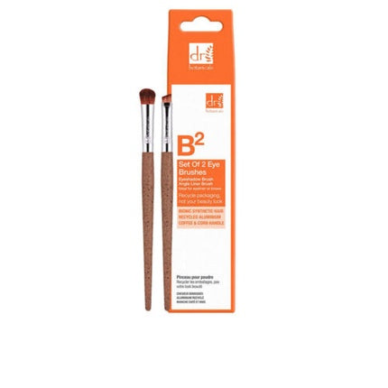 Dr. Botanicals Unisex Eye Brush Set 2 Pieces