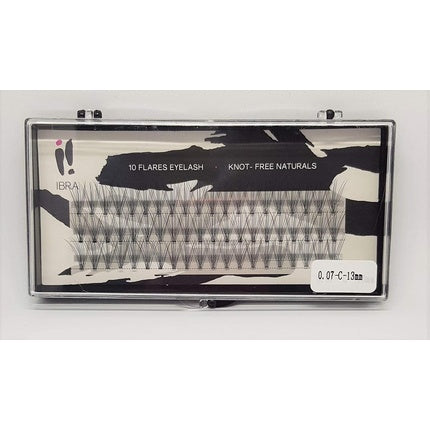 Ibra Artificial Eyelash Clusters 0.07 C-13mm