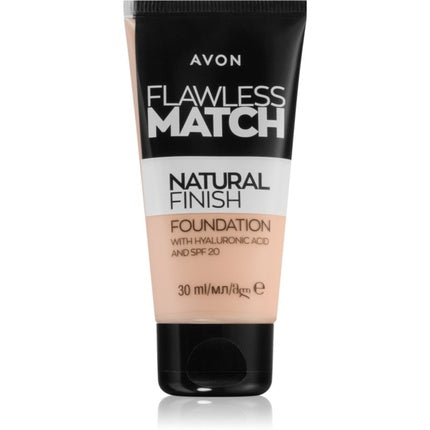Avon Flawless Match Natural Finish Moisturizing Foundation - SPF 20, Color: 145P Ivory Pink, Size: 30 ml