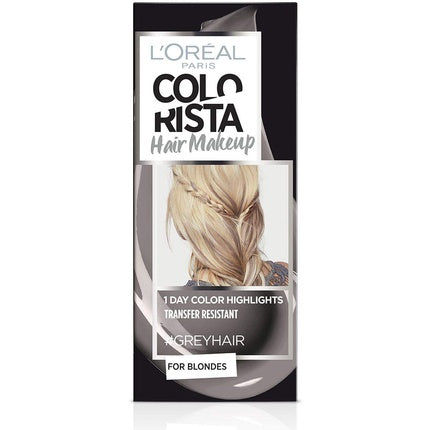 L'Oreal Colorista Hair Makeup Temporary Hair Color #GreyHair 30ml