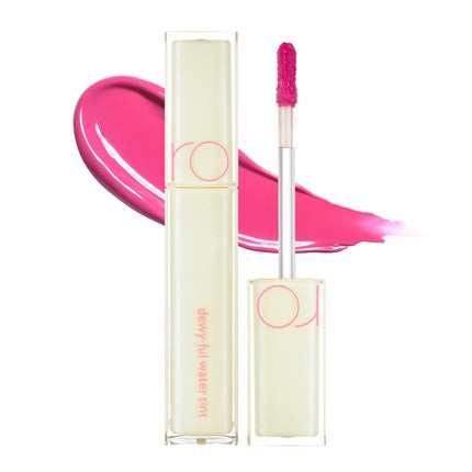 rom&nd Dewyful Water Tint Lip Gloss 10 Murmur Pink 0.18 fl oz Longlasting Moisturizing Natural MLBB