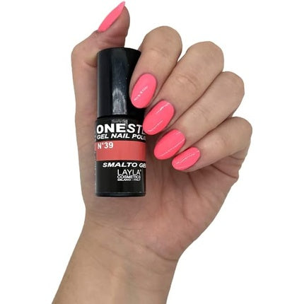 Layla Cosmetics One Step Gel Nail Polish Mademoiselle 1 Pack 0.005L
