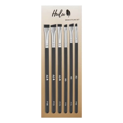 Huluset Brow Styling Set Of 6 Eyebrow Brushes