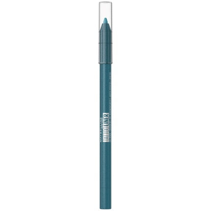 Maybelline New York Waterproof Eyeliner with Smudge-Proof, Intensely Colored Gel Texture Tattoo Liner Gel Pencil No. 814 Blue Disco