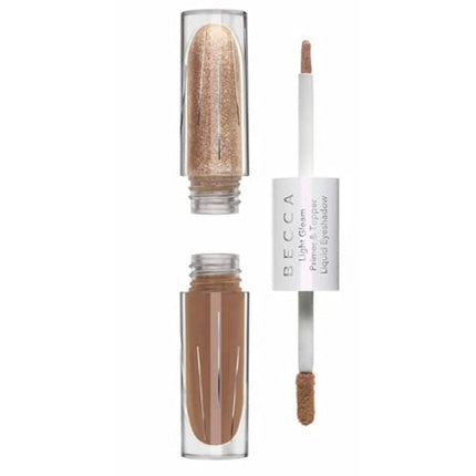 BECCA Cosmetics Light Gleam Primer & Topper Liquid Eyeshadow Golden Hour