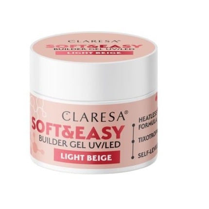 Soft & Easy Builder Gel Light Beige 12g