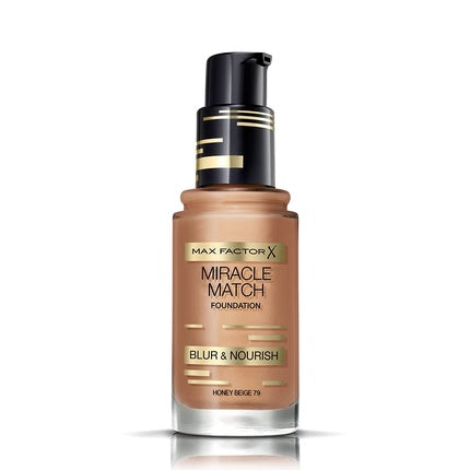 Max Factor Miracle Match Foundation 30ml 79 Honey Beige