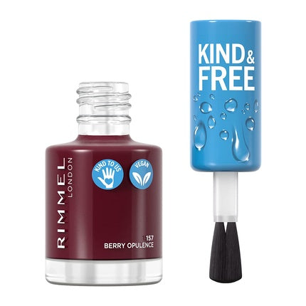Kind & Free Vegan Nail Polish 157 Berry Opulence 8ml