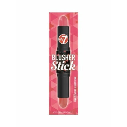 W7 London Rouge Stick 2x4g - Pink Pleasure & Dusty Pink - Pack of 2