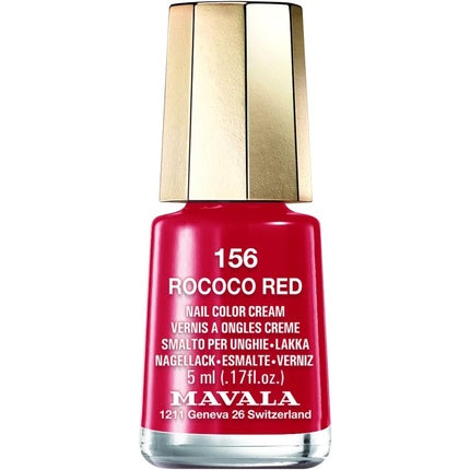 Mavala Nail Polish 156 Rococo Red 5ml