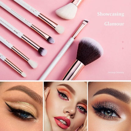 Jessup Brand 25pcs Professional Makeup Brush Set for Beauty and Foundation