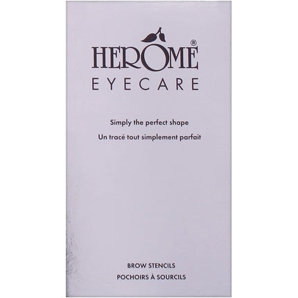 Herome Eye Care Brow Stencils - Professionally Shaped Eyebrows