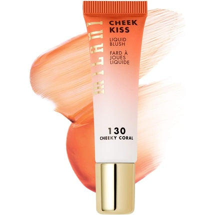 Milani Cheek Kiss Liquid Blush Cheeky Coral 10.8ml