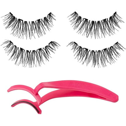 ARDELL Magnetic Series Double Wispies Magnetic Eyelashes with Reusable Magnetic Band and Applicator