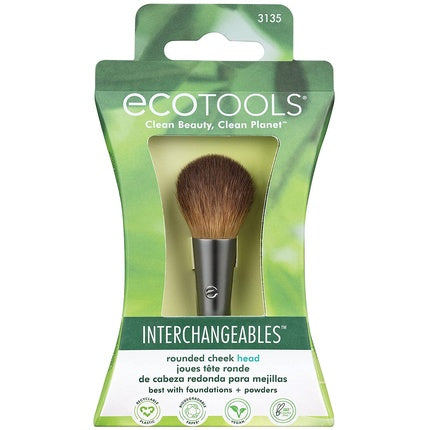 Ecotools Interchangeable Rounded Cheek Brush Head for Blush