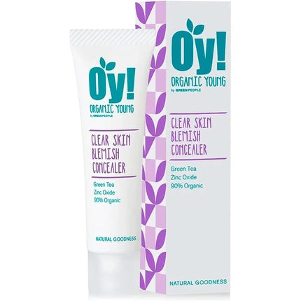 Green People Oy! Clear Skin Blemish Concealer 30ml Organic Young Spot Product for Teens and Tweens