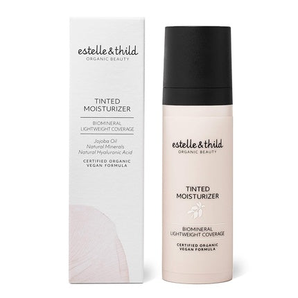 Estelle & Thild Organic Beauty Tinted Moisturizer Dark 100% Natural Certified Organic Vegan Formula Cruelty Free Non-Comedogenic Sweden 30ml