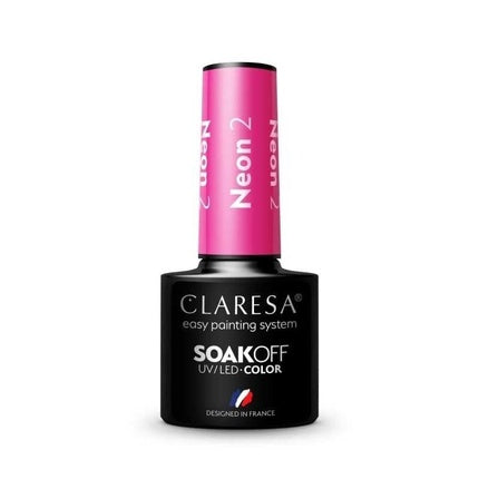 Claresa Soak Off Uv/Led Neon Hybrid Nail Polish 2 5g