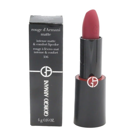 Giorgio Armani Pink Lipstick Rouge D'Armani 506 Maharajah Matte Lip Stick