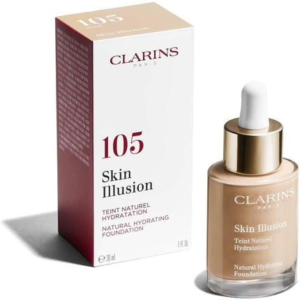 Clarins Skin Illusion Foundation SPF 15 30ml 105 Nude