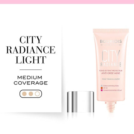 Bourjois City Radiance Foundation 1 Rose Ivory