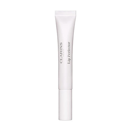 CLARINS Lip Perfector 2-In-1 Color Balm for Lips and Cheeks Nourishes and Plumps Lips Adds Buildable Color for Natural Glow Contains Natural Plant Extracts With Skincare Benefits