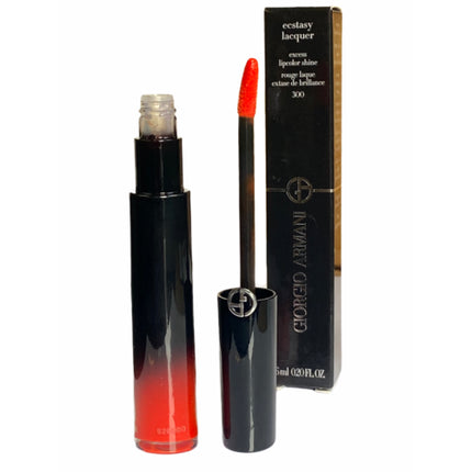 Giorgio Armani Ecstasy Nail Polish #300 Tangerine 6ml Lip Color Gloss