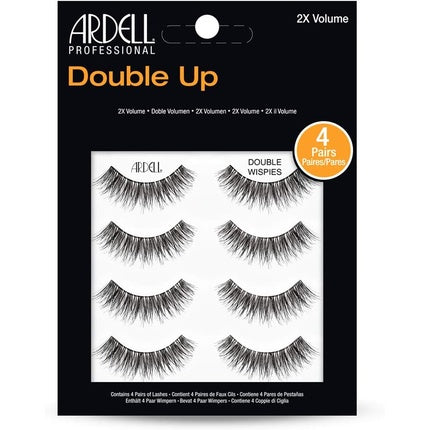 Ardell Double Up Double Wispies False Eyelashes - Pack of 4