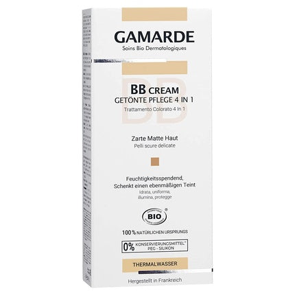 GAMARDE Bio Cosmetics BB Cream Tinted Care 4 in 1 Dark Skin 40ml