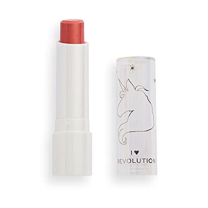 I Heart Revolution Unicorn Heart Glow Lip Balm with Magical Vanilla Scent 2.7g