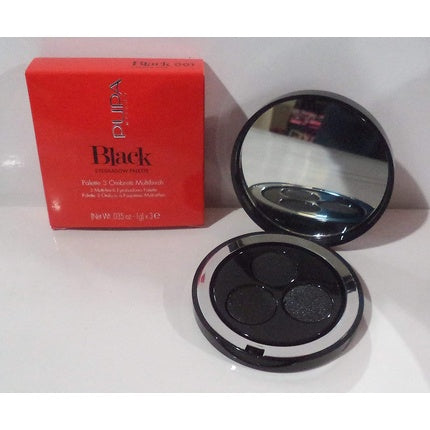 PUPA Black Eyeshadow Palette Eye Shadow Product Cosmetic Makeup