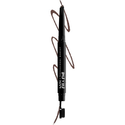 NYX Professional Makeup Fill & Fluff Eyebrow Pomade Pencil Chocolate